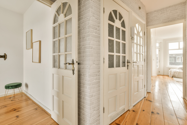 Framing a doorway with 36-inch doors showing standard interior door sizes and rough openings